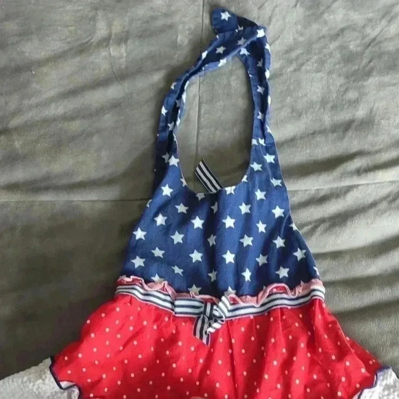 JESSICA Ann toddler stars & dots dress - Picture 6 of 7